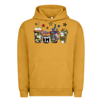 Pigment Peanut Butter army coffee Urban Hoodie - Jasminsmagicworld