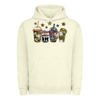 Pigment Pistachio army coffee Urban Hoodie - Jasminsmagicworld
