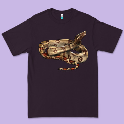 Red Tail Boa Snake Premium Tee Designed By Lillyallendesigns