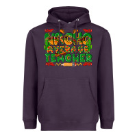 Plum nacho average teacher Heavyweight Hoodie - texasbilliewilder