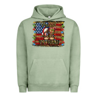 Pigment Oil Green proud veteran christmas army Urban Hoodie - Jasminsmagicworld