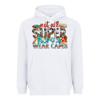 White not all superheroes wear capes with books Heavyweight Hoodie - texasbilliewilder