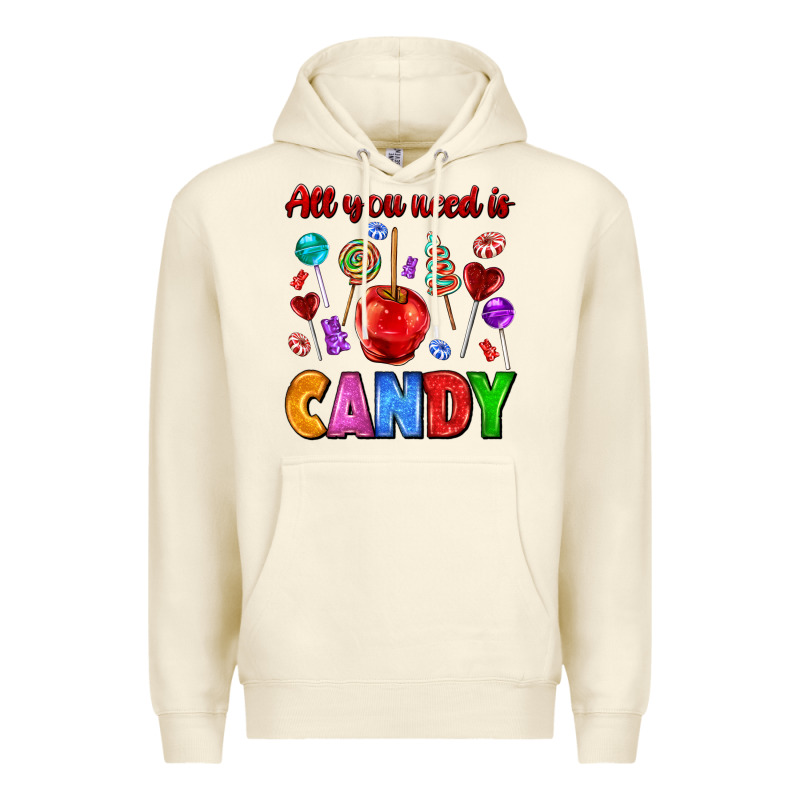 All You Need Is Candy Premium Hoodie by AdoDesignShop | Teevron