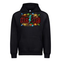 Black lightning bolt mama christmas Urban Hoodie - Jasminsmagicworld