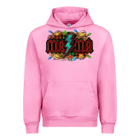 Fuchsia Pink lightning bolt mama christmas Urban Hoodie - Jasminsmagicworld