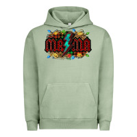 Pigment Oil Green lightning bolt mama christmas Urban Hoodie - Jasminsmagicworld