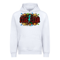 White lightning bolt mama christmas Urban Hoodie - Jasminsmagicworld