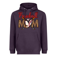 Plum baseball mom Heavyweight Hoodie - Zillion Design Studio