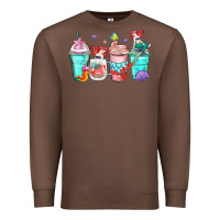 Chestnut ariel coffee cups Premium Sweatshirt - Zillion Design Studio