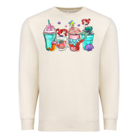 Sandshell ariel coffee cups Premium Sweatshirt - Zillion Design Studio