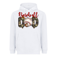 White baseball dad Heavyweight Hoodie - Zillion Design Studio