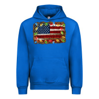 Cobalt christmas american flag background Urban Hoodie - Jasminsmagicworld