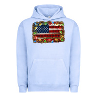 Pigment Grape Ice christmas american flag background Urban Hoodie - Jasminsmagicworld