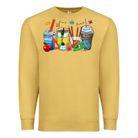 Antique Gold math teacher coffee cups Premium Sweatshirt - Zillion Design Studio