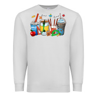 Dove Grey math teacher coffee cups Premium Sweatshirt - Zillion Design Studio
