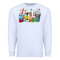 White math teacher coffee cups Premium Sweatshirt - Zillion Design Studio
