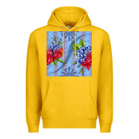 Lemon patriotic rose Premium Hoodie - BundleAndBundleShop