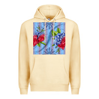 Pina Colada patriotic rose Premium Hoodie - BundleAndBundleShop