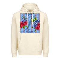 Sandshell patriotic rose Premium Hoodie - BundleAndBundleShop