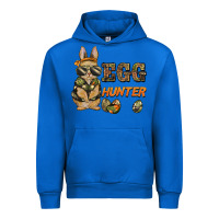 Cobalt easter egg hunter rabbit bunny Urban Hoodie - BarkalooDesign