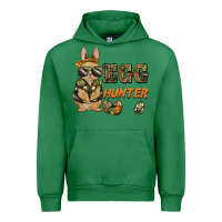 Emerald easter egg hunter rabbit bunny Urban Hoodie - BarkalooDesign
