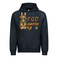 Navy easter egg hunter rabbit bunny Urban Hoodie - BarkalooDesign
