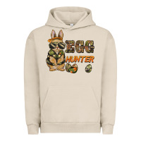 Pigment French Oak easter egg hunter rabbit bunny Urban Hoodie - BarkalooDesign