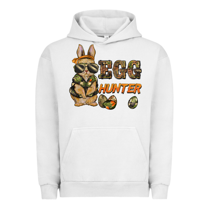 Easter Egg Hunter Rabbit Bunny Urban Hoodie by BarkalooDesign | Teevron