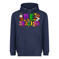 Navy p.e. teacher cinco de mayo Heavyweight Hoodie - texasbilliewilder