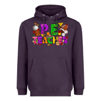 Plum p.e. teacher cinco de mayo Heavyweight Hoodie - texasbilliewilder