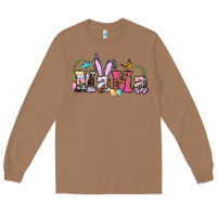 Toasted Coconut easter bunny mama Long Sleeve Tee - BarkalooDesign