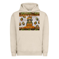 Pigment French Oak easter egg hunter  rabbit Urban Hoodie - BarkalooDesign
