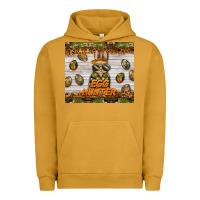 Pigment Peanut Butter easter egg hunter  rabbit Urban Hoodie - BarkalooDesign