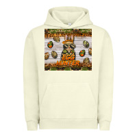 Pigment Pistachio easter egg hunter  rabbit Urban Hoodie - BarkalooDesign