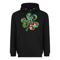 Black western shamrock Heavyweight Hoodie - RanaPortraitStore