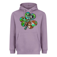 Lavender western shamrock Heavyweight Hoodie - RanaPortraitStore