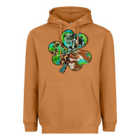 Meerkat western shamrock Heavyweight Hoodie - RanaPortraitStore