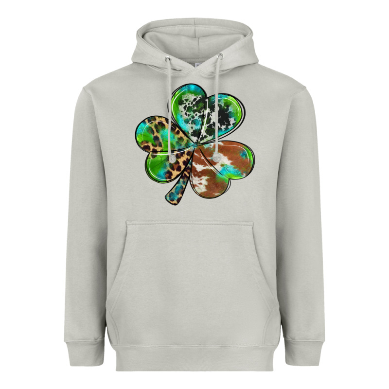 Western Shamrock Heavyweight Hoodie by RanaPortraitStore | Teevron