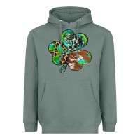 Sage western shamrock Heavyweight Hoodie - RanaPortraitStore