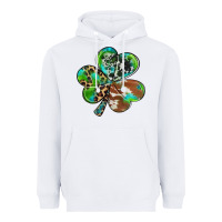 White western shamrock Heavyweight Hoodie - RanaPortraitStore