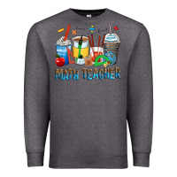 Charcoal Heather math teacher coffee cups Premium Sweatshirt - Zillion Design Studio