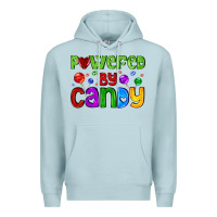Blue Mist powered by candy with lollipops Premium Hoodie - AdoDesignShop