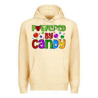 Pina Colada powered by candy with lollipops Premium Hoodie - AdoDesignShop