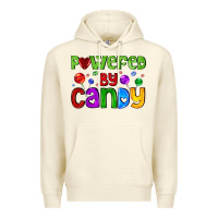 Sandshell powered by candy with lollipops Premium Hoodie - AdoDesignShop