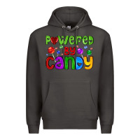 Smoke powered by candy with lollipops Premium Hoodie - AdoDesignShop