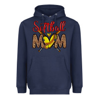 Navy softball mom Heavyweight Hoodie - Zillion Design Studio