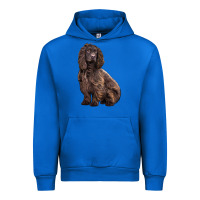 Cobalt Boykin Spaniel Dog Urban Hoodie - LillyAllenDesigns