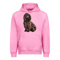 Fuchsia Pink Boykin Spaniel Dog Urban Hoodie - LillyAllenDesigns