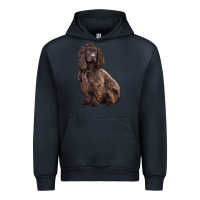 Navy Boykin Spaniel Dog Urban Hoodie - LillyAllenDesigns
