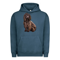 Pigment Midnight Navy Boykin Spaniel Dog Urban Hoodie - LillyAllenDesigns